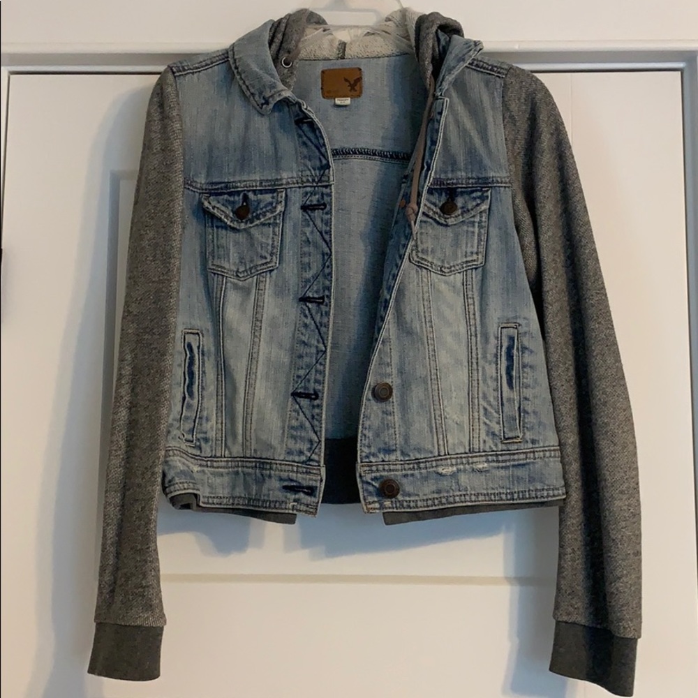 Jean Jacket with Hood